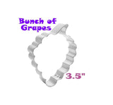 Bunch of Grapes Cookie Cutter, Cute Fruit Cookie Shapes by Foose