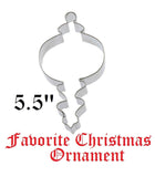 favorite christmas ornament cookie cutter