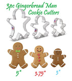 gingerbread man cookie cutter set by ann clark