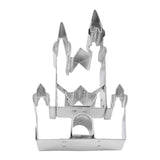 Princess Castle Cookie Cutters with Cutouts, Large 4" Fairytale Castle Shape