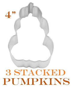 stacked pumpkins cookie cutter