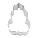 Carded Three Stacked Pumpkins Cookie Cutter, Autumn Fall Baking