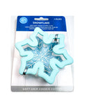 Soft Grip Christmas Snowflake Cookie Cutter, Winter Snow Shape for Kids