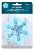 soft grip snowflake cookie cutter