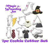 wizards and witches harry potter cookie cutter set