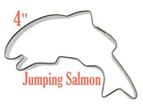 jumping salmon fish cookie cutter