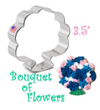 bouquet of flowers cookie cutter