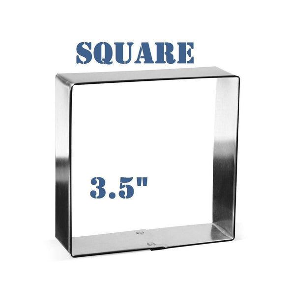 square cookie cutter made  in the USA