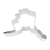 Large Alaska State Cookie Cutter, Geography Shapes for Kids Baking