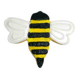 Cute Yellow Honey Bee Cookie Cutter, 3" Coated Steel Cookie Cutter, Bumble Bee Insect Shape