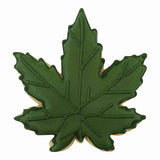 Green Pot Leaf Cookie Cutter, Large 4" Marijuana Cookies