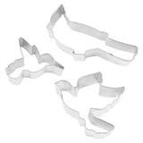 Birds Cookie Cutter Set, Carded Gift Cookie Cutters, Cardinal Dove Hummingbird