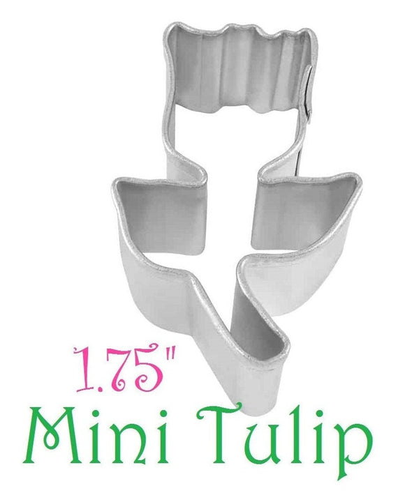 mini tulip cookie cutter