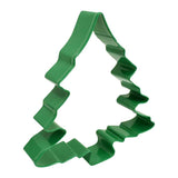 Huge Favorite Christmas Tree Cookie Cutter, Green Polyresin Coated Cutter, Christmas Baking