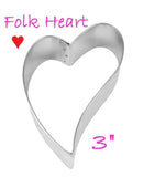 folk heart cookiecutter