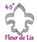 traditional fleur de lis cookie cutter