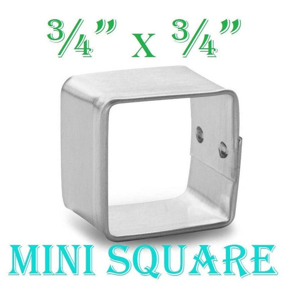 mini square cookie cutter