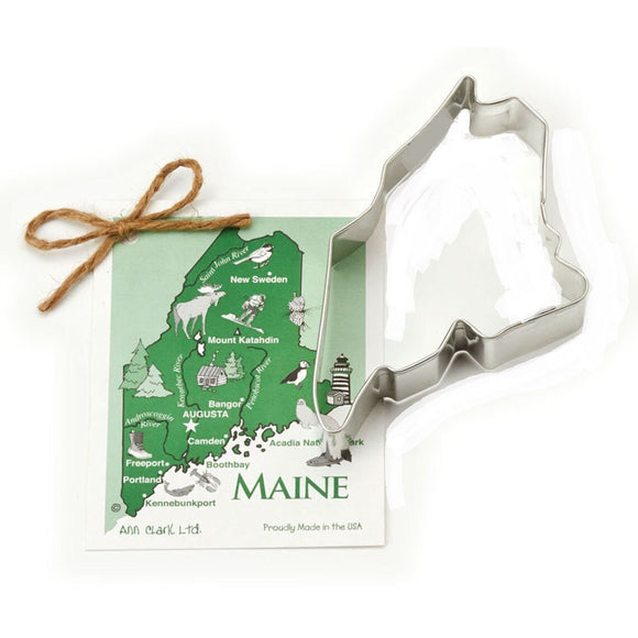 Huge Maine Cookie Cutter, Ann Clark Gift Collection, State of ME