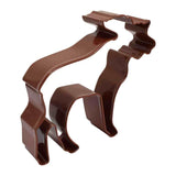 colorful brown moose cookie cutter