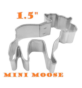 mini moose cookie cutter