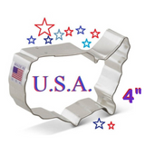 United States Cookie Cutter, America Map, USA Patriotic Ann Clark