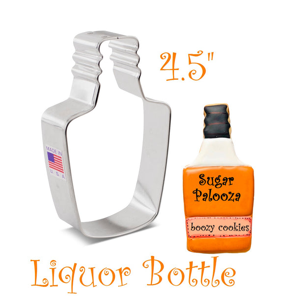 liquor bottle cookie cutter