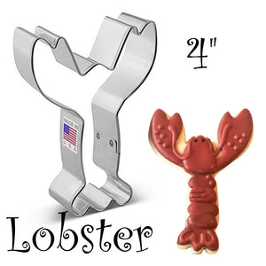 Lobster Cookie Cutter, Sea Creature Ocean and Beach, Ann Clark