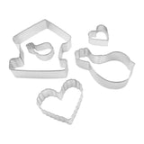 5pc Love Birds Cookie Cutter Set