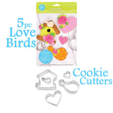 love birds cookie cutter set