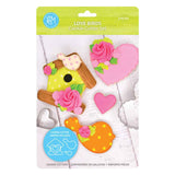 5pc Love Birds Cookie Cutter Set