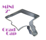 Mini Graduation Cap Cookie Cutter, Congrats Grad