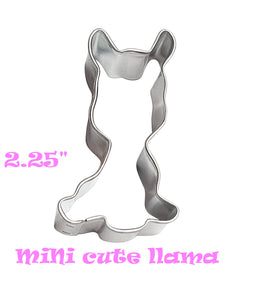 Cute MiNi Llama Cookie Cutter, Farm Animals