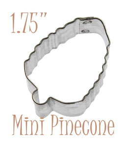 mini pinecone cookie cutter