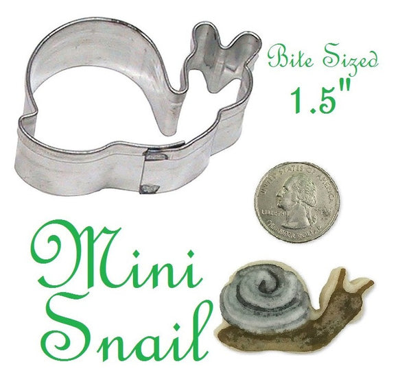 mini snail cookie cutter