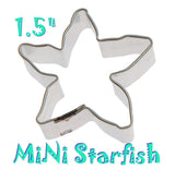 MiNi Starfish Cookie Cutter, Beach and Ocean Cookies, Foose