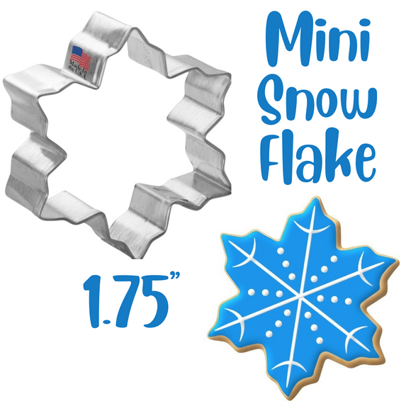 Mini Snowflake Cookie Cutter