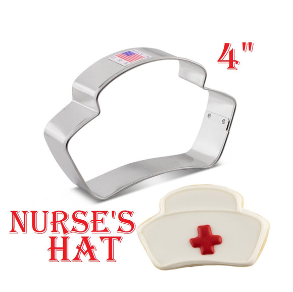 nurse's hat cookie cutter