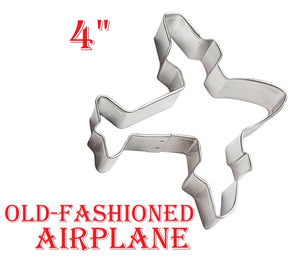 old fashioned airplane cookie cutter