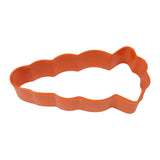 Orange Carrot Cookie Cutter, 4" Coated Steel Cookie Cutter, Easter Shape