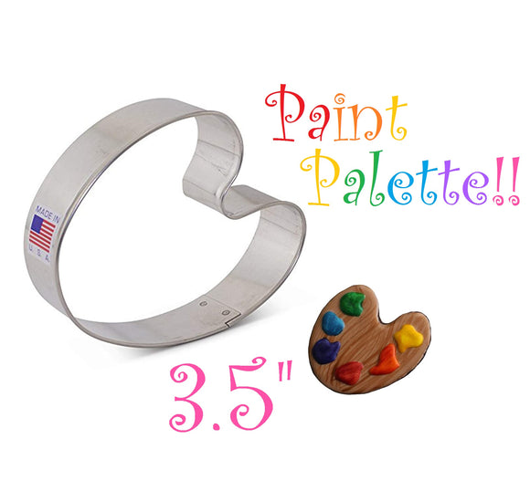 painter's palette cookie cutter