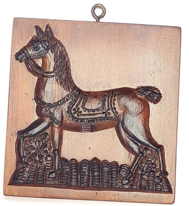 prancing horse cookie mold is made in the USA