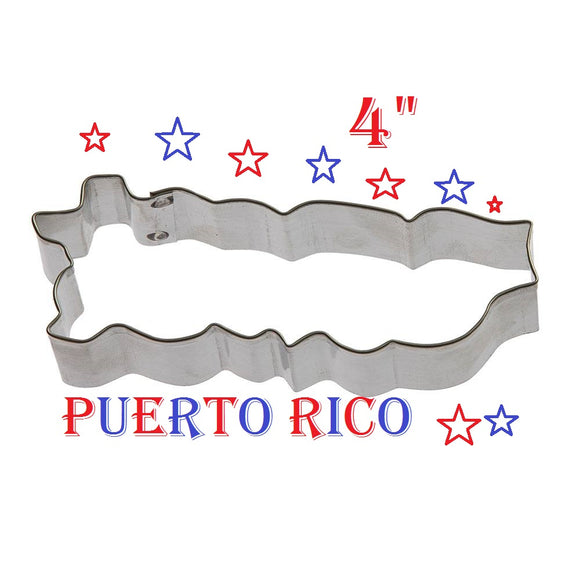 Puerto Rico Cookie Cutter, World Map Travel, Foose