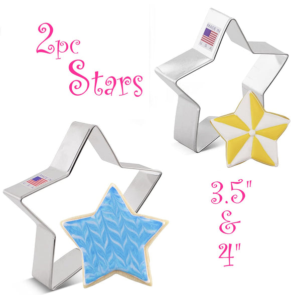 Star Cookie Cutter, Christmas Star, Choose Size Patriotic Star Ann Clark