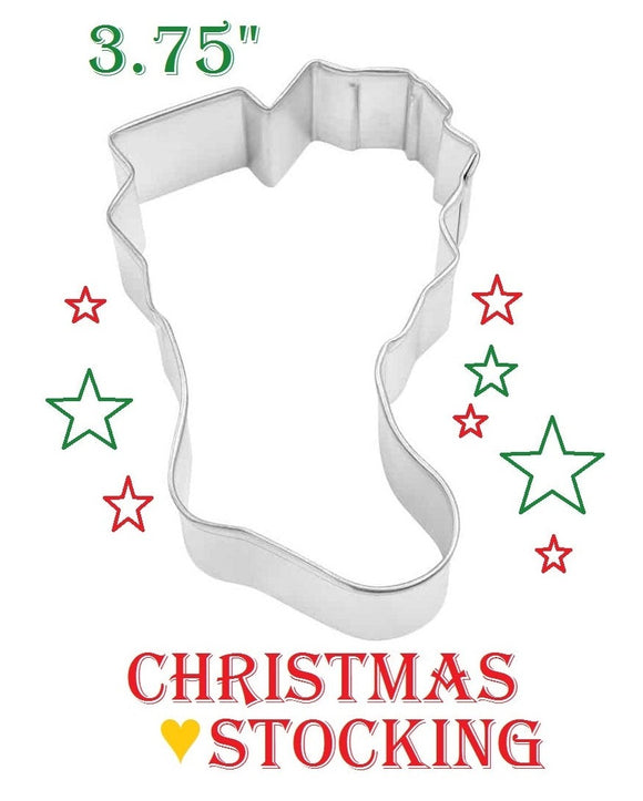 christmas stocking cookie cutter