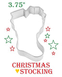 christmas stocking cookie cutter