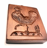 strutting rooster cookie mold