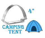 Camping Tent Cookie Cutter, Nature Cookies Foose