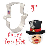 fancy face with top hat