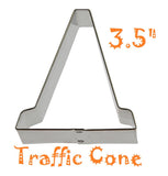 traffic cone cookie cutter