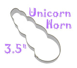 unicorn horn cookie cutter